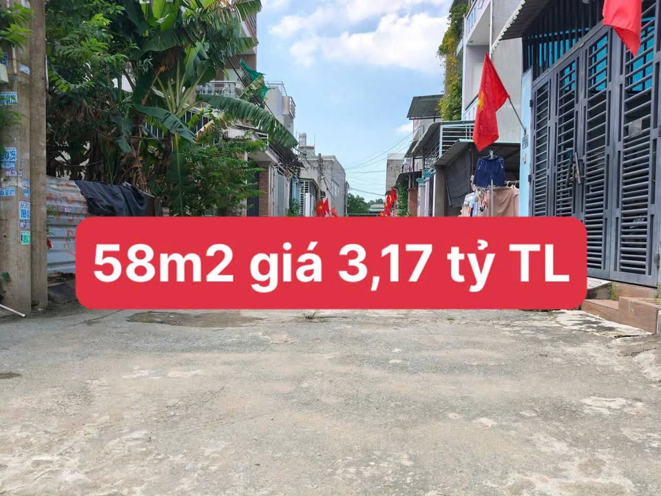 Đất nền Long Trường Thủ Đức 58m² giá 3.17 tỷ - Sổ hồng chính chủ, gần chợ!