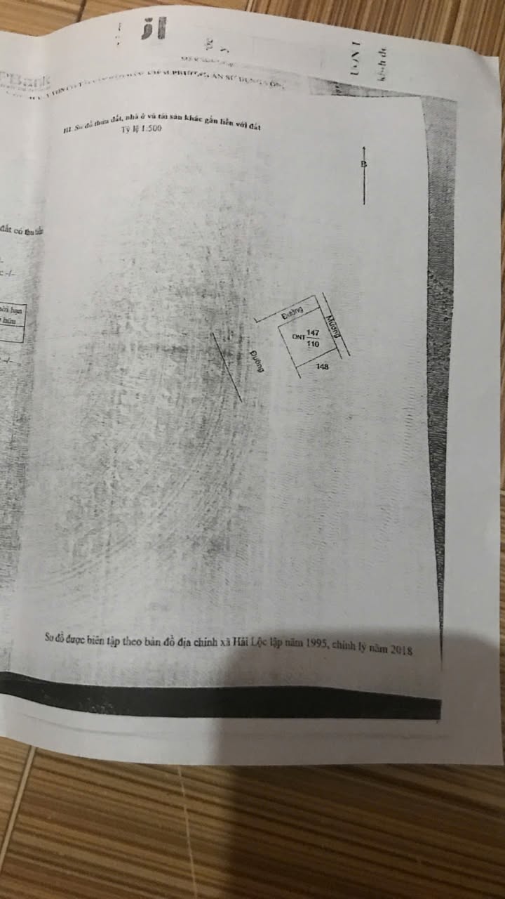 Đất nền khu phố 10, xã Hải Lộc 112m² - Vị trí kinh doanh hấp dẫn!