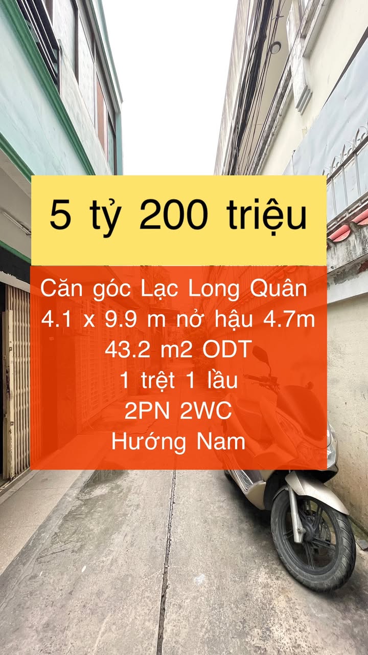 Nhà góc 2 tầng tại quận 11, giá 5.2 tỷ - Đầu tư sinh lời ngay!