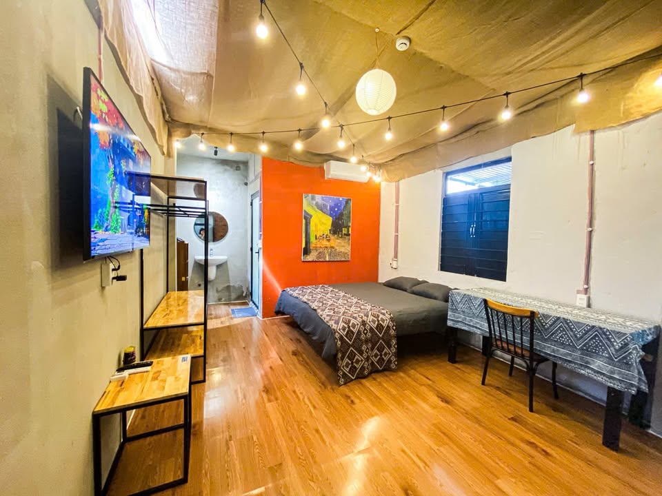 Căn hộ loft cho thuê gần biển Mỹ Khê, Đà Nẵng - Giá 10 triệu/tháng, đầy đủ tiện nghi!