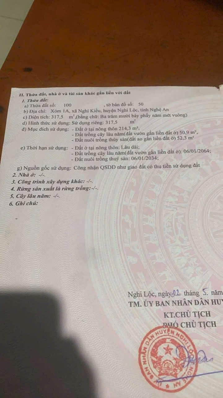 Đất Nghi Kiều 317m² giá 3 tỷ - Đầu tư sinh lời, vị trí trung tâm!