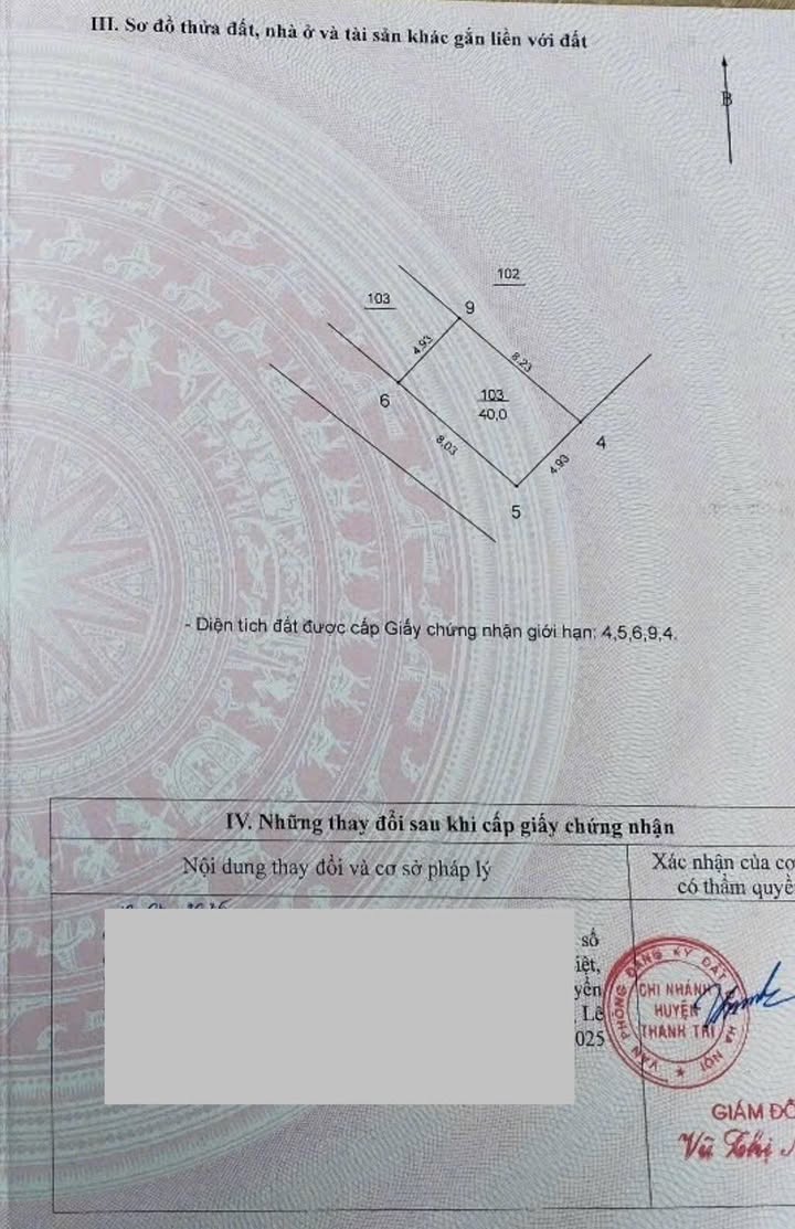 Đất mặt ngõ Thượng Phúc, Tả Thanh Oai 40m² giá 4 tỷ - Ô tô lùi cửa, vị trí đẹp!