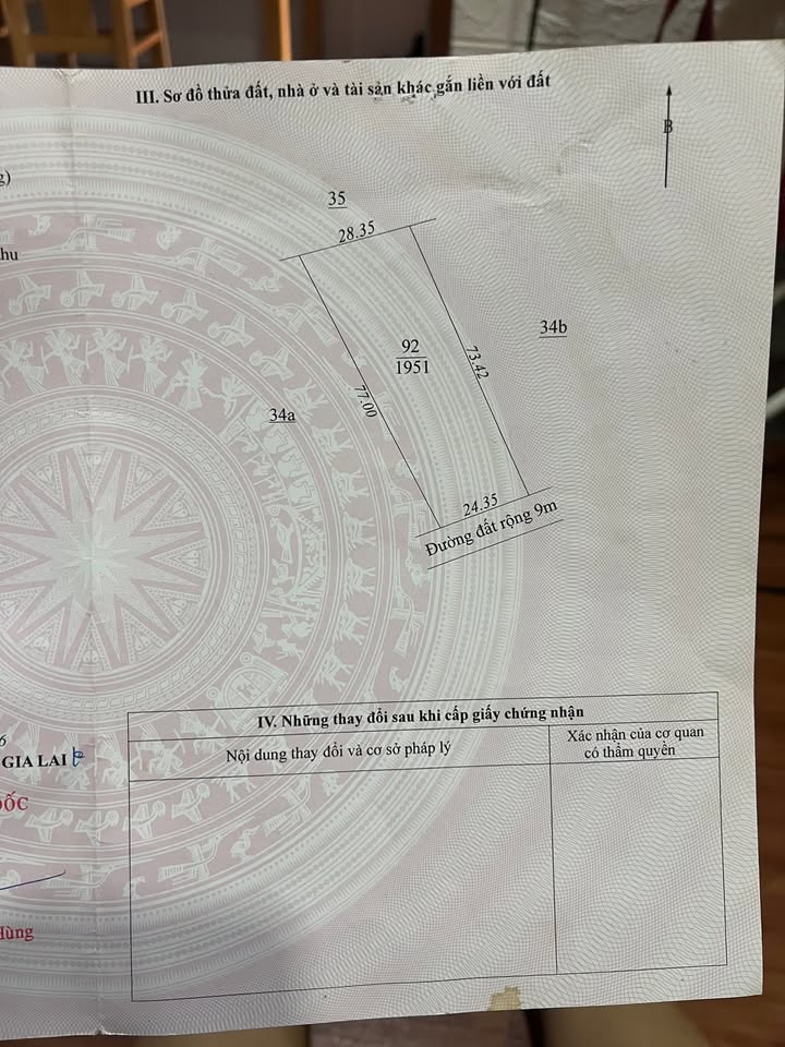 Đất thổ cư 400m² tại xã Gào, Gia Lai - Nở hậu, giá tốt thương lượng!