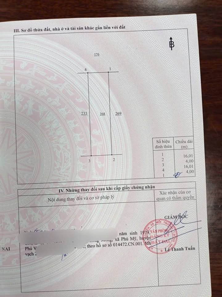 Đất thổ cư 66m² tại Phước Tân, Biên Hòa - Giá chỉ 950 triệu, thương lượng tốt!