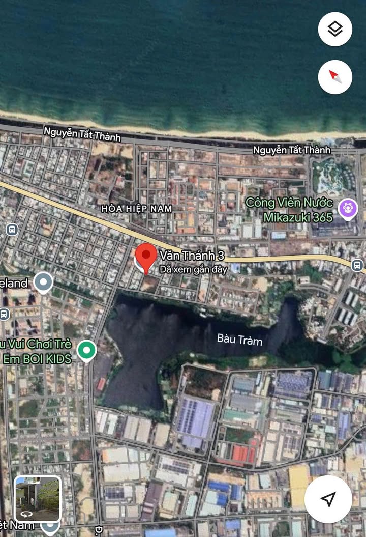 Đất nền đường Văn Thánh 3, Liên Chiểu, Đà Nẵng 105m² giá 3.7 tỷ - Tiện ích đầy đủ, gần biển!