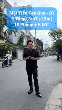 Mặt tiền Tân Quy, Quận 7, 44m² giá 12 tỷ - Kinh doanh đa ngành sinh lời!