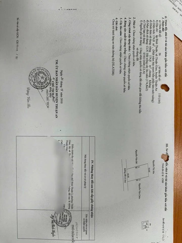 Đất nền Thuận Giao, Thuận An 174m² giá 2.499 tỷ - Mặt tiền đường lớn, dân cư đông đúc!