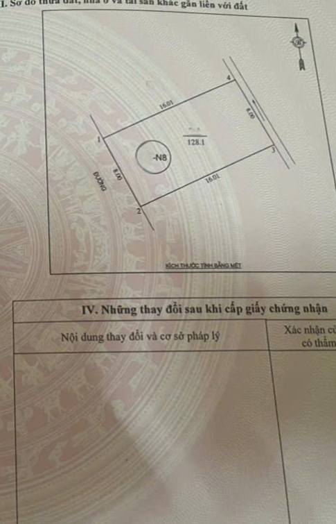 Đất tái định cư Nghi Phú 128m² giá 4 tỷ - Vị trí đắc địa bên công viên!