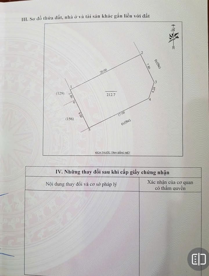 Đất nền Nghi Kim, Vinh 212.7m² - Sổ đỏ chính chủ, vị trí đắc địa kinh doanh!