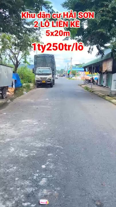 Đất nền Khu dân cư Hải Sơn, Đức Hòa 100m² giá 1.25 tỷ - Đầu tư sinh lời ngay!