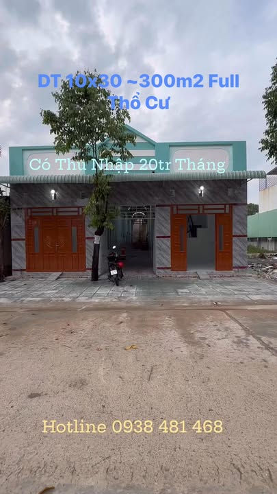 Cặp nhà trọ Bến Cát 300m² giá 5.15 tỷ - Đầu tư sinh lời tại KCN Mỹ Phước 3!