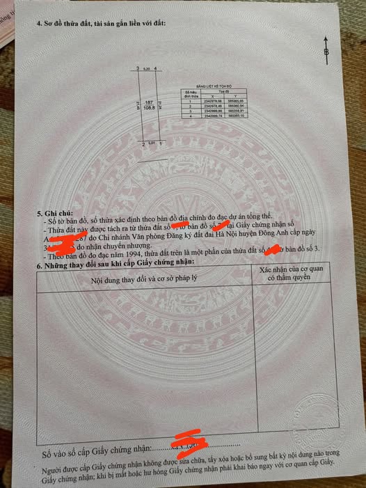 Đất chính chủ Nguyên Khê, Đông Anh 108m² giá thỏa thuận - Đường trục chính thuận tiện giao thông!