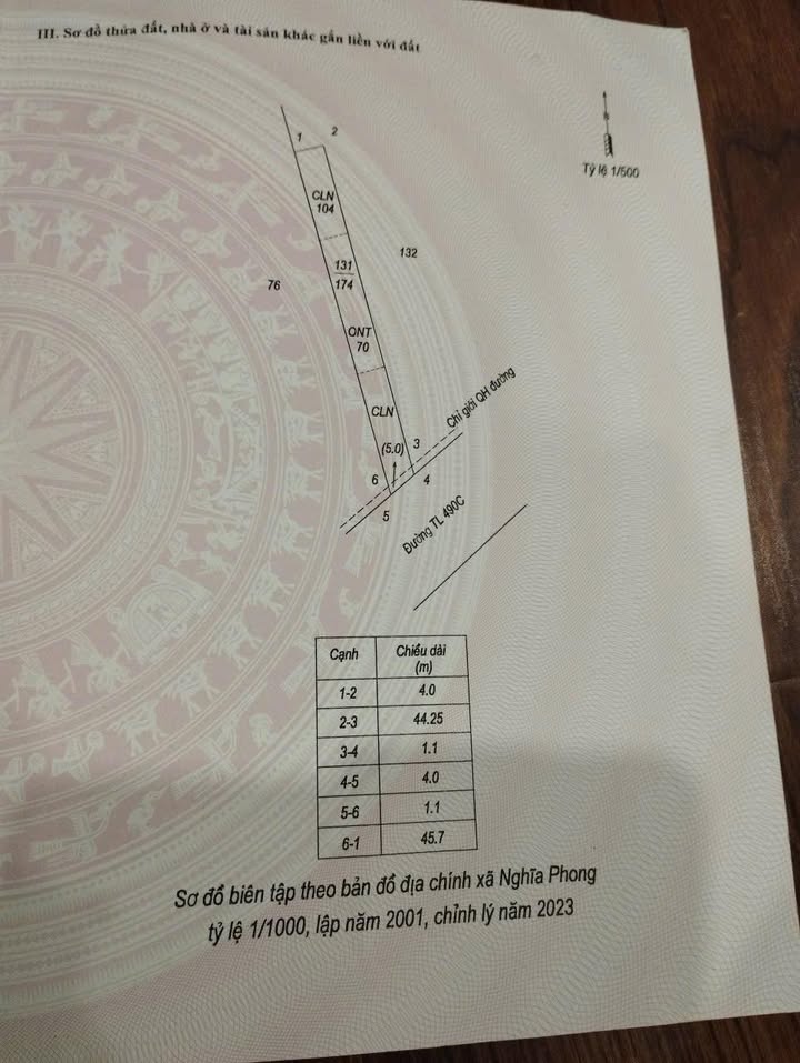 Đất nền Nghĩa Phong 180m² giá 2.8 tỷ - Đầu tư sinh lời ngay!