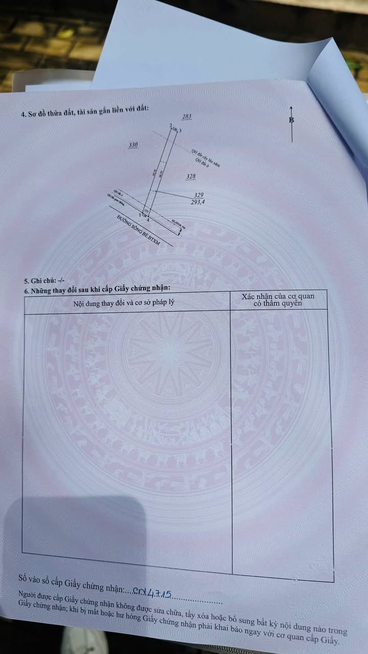 Đất thổ cư 293m² xã An Thái, Bình Dương giá 620 triệu - Đầu tư sinh lời ngay!