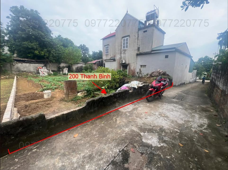 Đất thổ cư Đồi Chè Thanh Bình 200m² giá 5 tỷ - Tiện ích đầy đủ