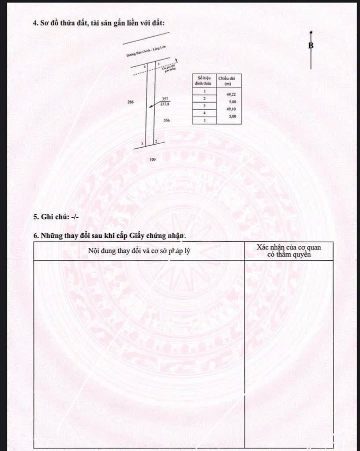 Đất nền Châu Đức 245m² giá 850 triệu - Sổ hồng chính chủ, đầu tư sinh lời!