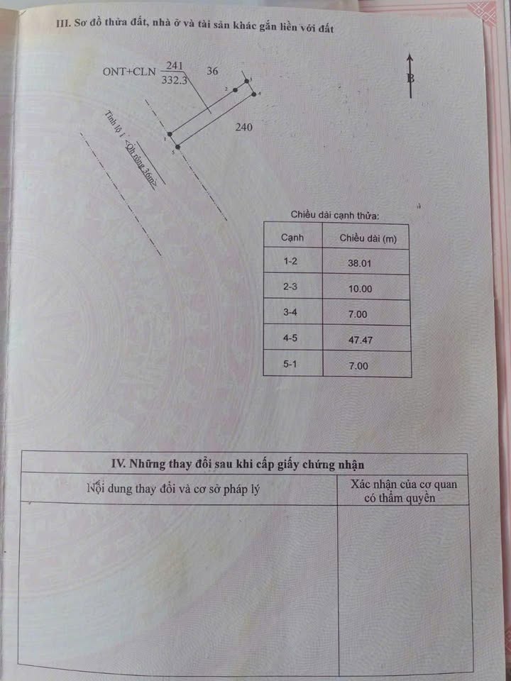 Đất mặt tiền Tỉnh Lộ 1, xã Ea Nuôl, diện tích 301m² chỉ 900 triệu - Cơ hội đầu tư tuyệt vời!