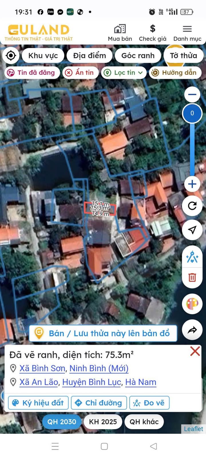 Đất nền An Lão 75m² giá chỉ 400 triệu - Đầu tư sinh lời ngay!