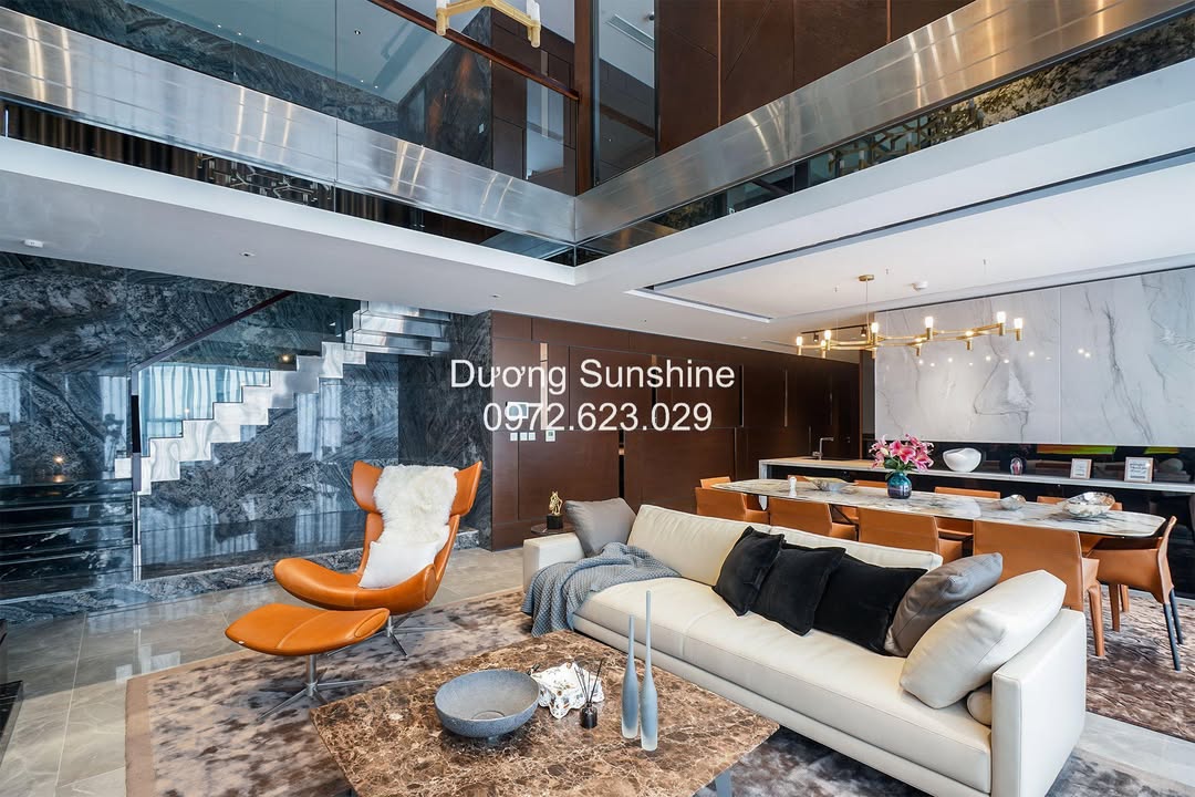 Căn hộ Penthouse Sunshine City 334m² giá 50 tỷ - View sông Hồng tuyệt đẹp!