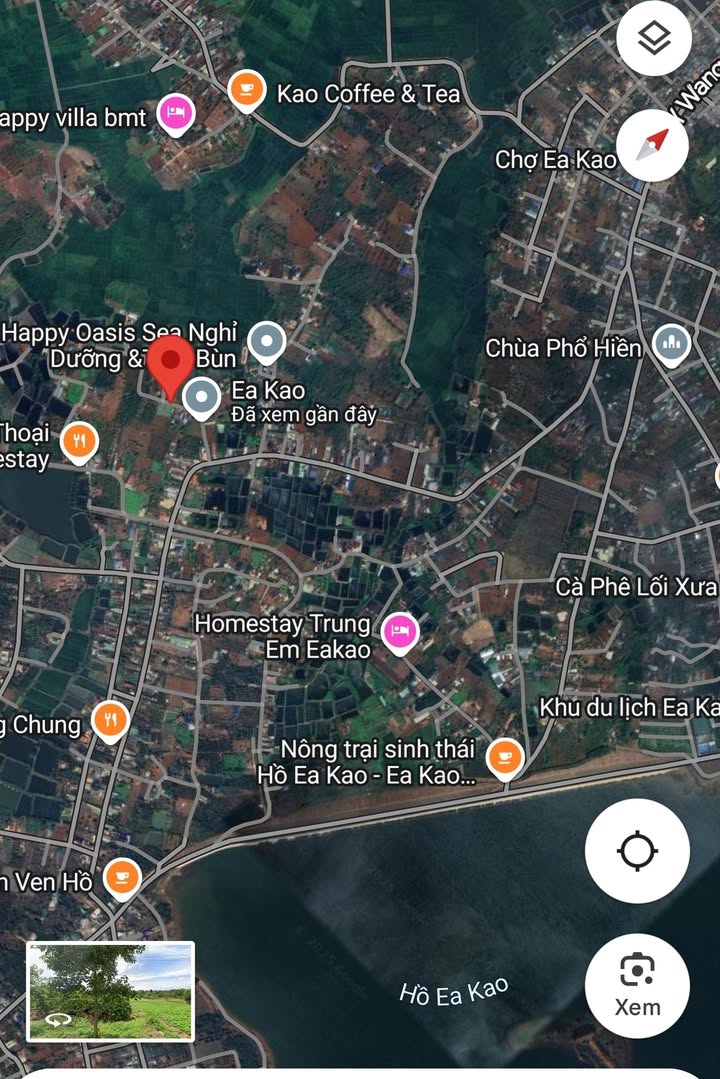 Đất thổ cư 125m² khu phố 4, Ea Kao - Giá chỉ 600 triệu VND!