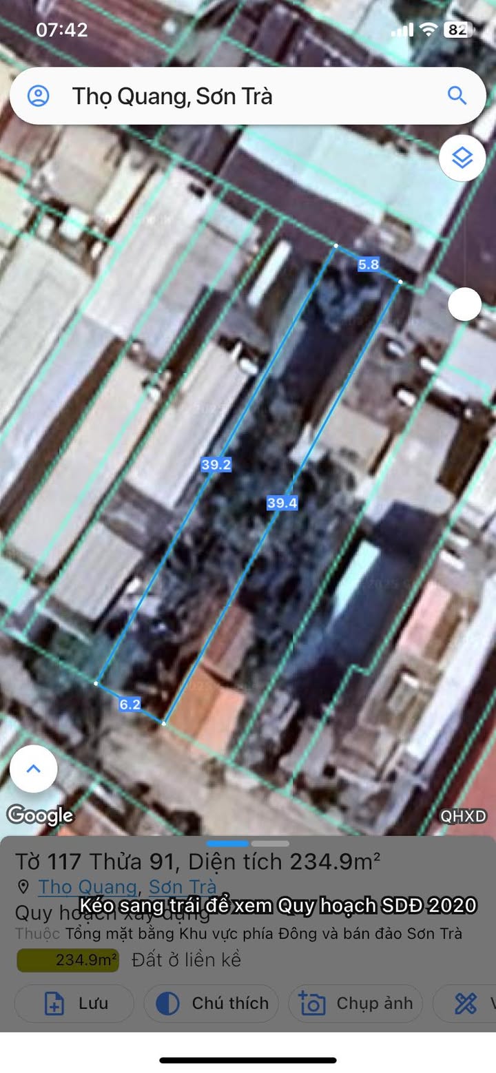 Đất kiệt ô tô Lê Tấn Trung, Đà Nẵng 234m² giá 13.5 tỷ - Cách biển chỉ 500m!