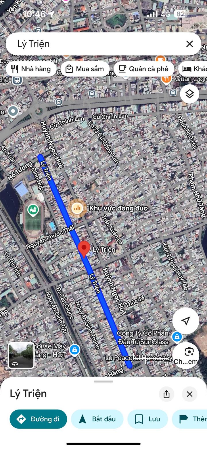 Lô góc FrontHouse kinh doanh mặt tiền đường Lý Triện 124m² giá 11 tỷ - Vị trí đẹp tại Thanh Khê!