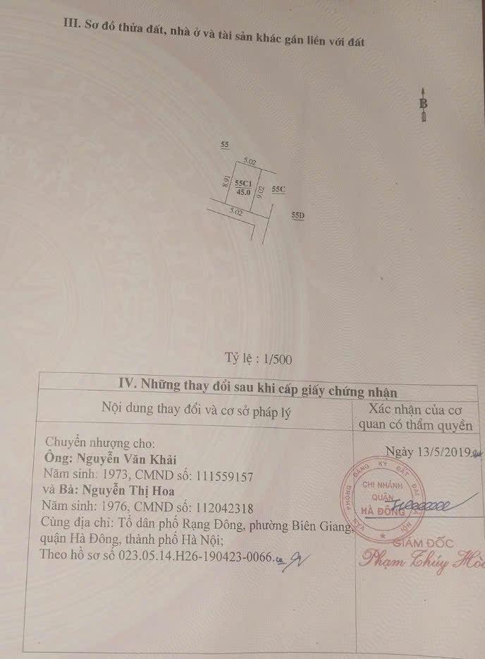 Đất nền Biên Giang Chương Mỹ 45m² giá 2 tỷ - Vị trí đẹp, đầu tư sinh lời!