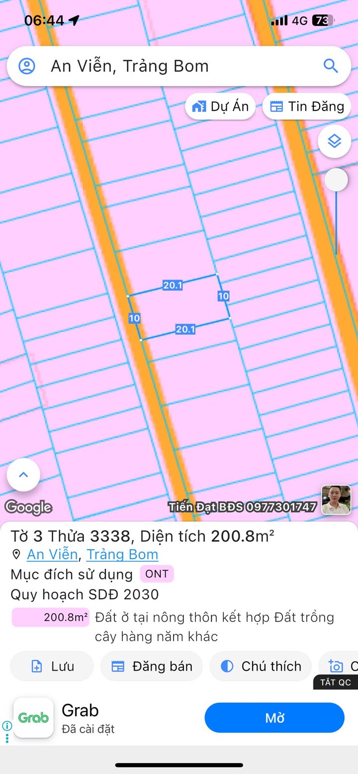 Đất nền Tam Phước Biên Hòa 200m² giá 1.8 tỷ - Sổ đỏ chính chủ, vị trí đẹp!