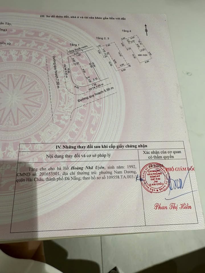 Nhà 3 tầng lô góc 193.7m² - Phường Hòa Thuận Tây, Đà Nẵng - Tiềm năng kinh doanh lớn!