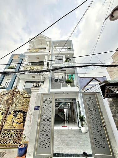 Nhà mới xây 4x19m trung tâm Quận 12 giá 6.4 tỷ - Thiết kế hiện đại, vào ở ngay!