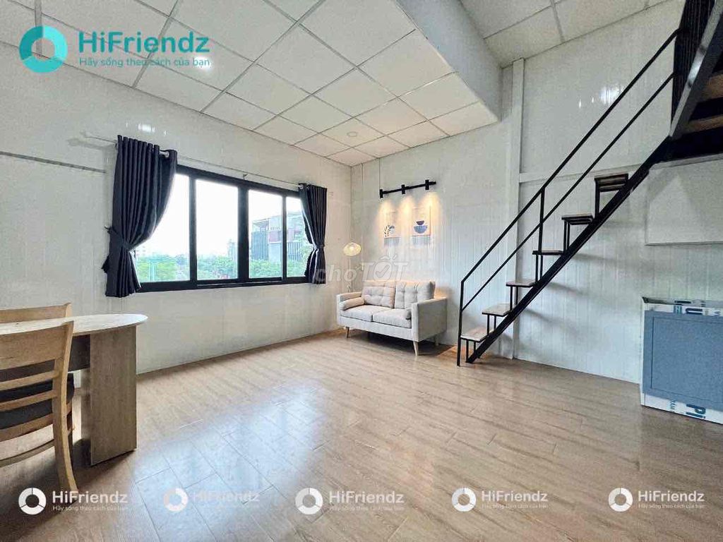 Cho thuê Duplex 60m² tại Bình Thạnh - Full nội thất sang trọng