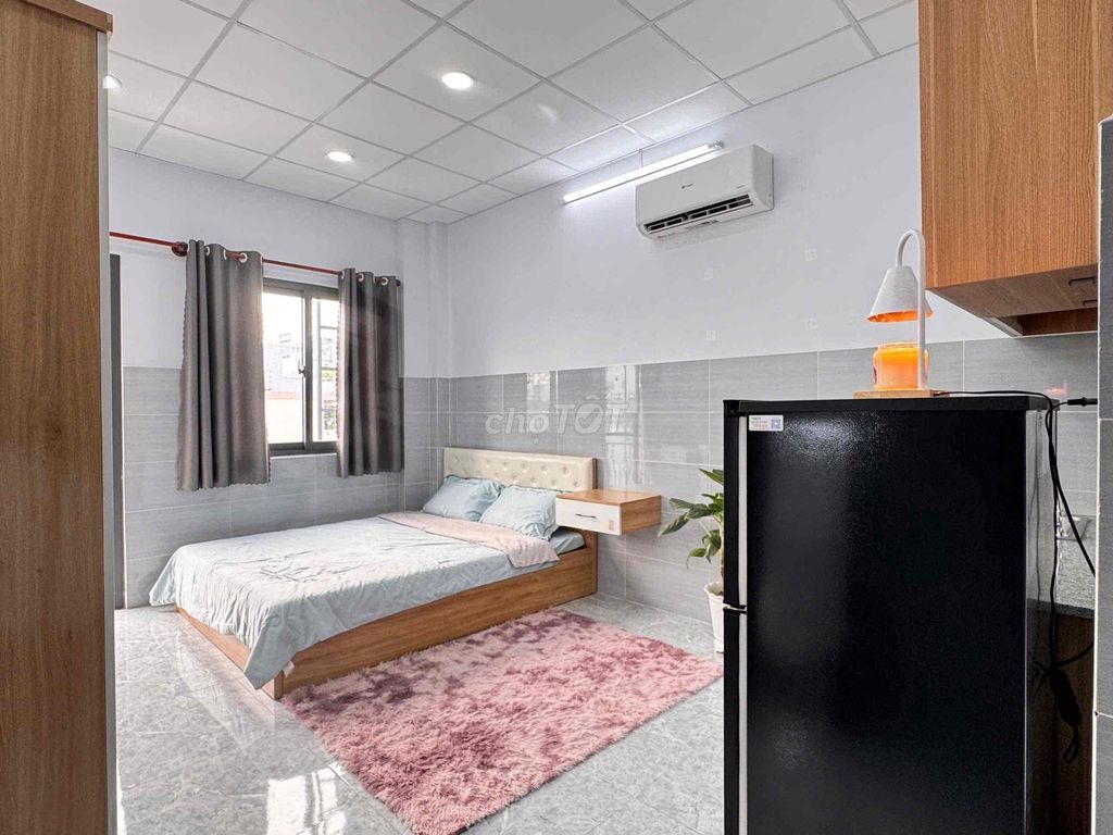 Căn hộ studio Nguyễn Văn Đậu 30m² giá 6 triệu - Thiết kế hiện đại, full nội thất!