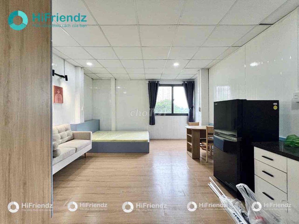 Căn hộ mini cho thuê Nơ Trang Long, Bình Thạnh 30m² giá 6 triệu - Nội thất đầy đủ, giặt sấy tiện lợi!