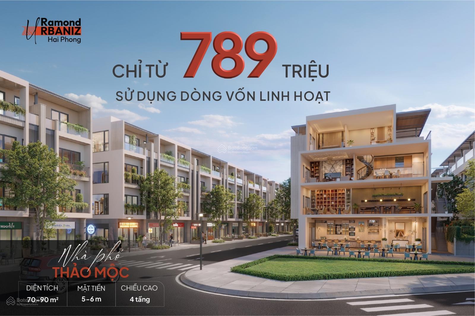 Nhà phố Minh Tân Kiến Thụy Hải Phòng 75m² giá 4.2 tỷ - Vị trí đắc địa gần khu kinh tế!