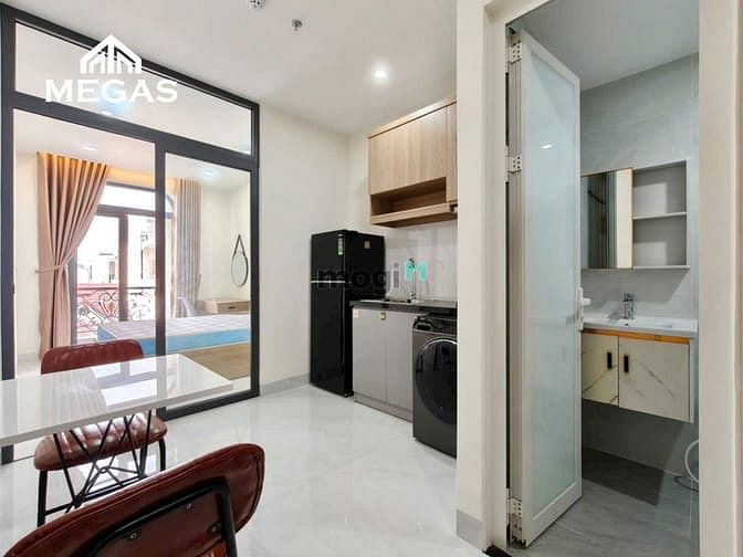 Cho thuê căn hộ 1 phòng ngủ Cát Lái 40m² giá 5 triệu - Full nội thất, ban công thoáng mát!