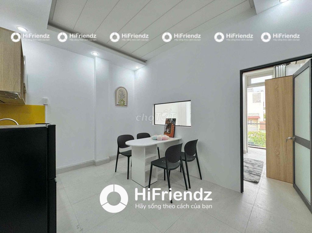 Căn hộ 1 phòng ngủ ban công tách bếp ngay Tô Hiệu 50m² giá 6.5 triệu - Nội thất đầy đủ, an ninh tuyệt đối!