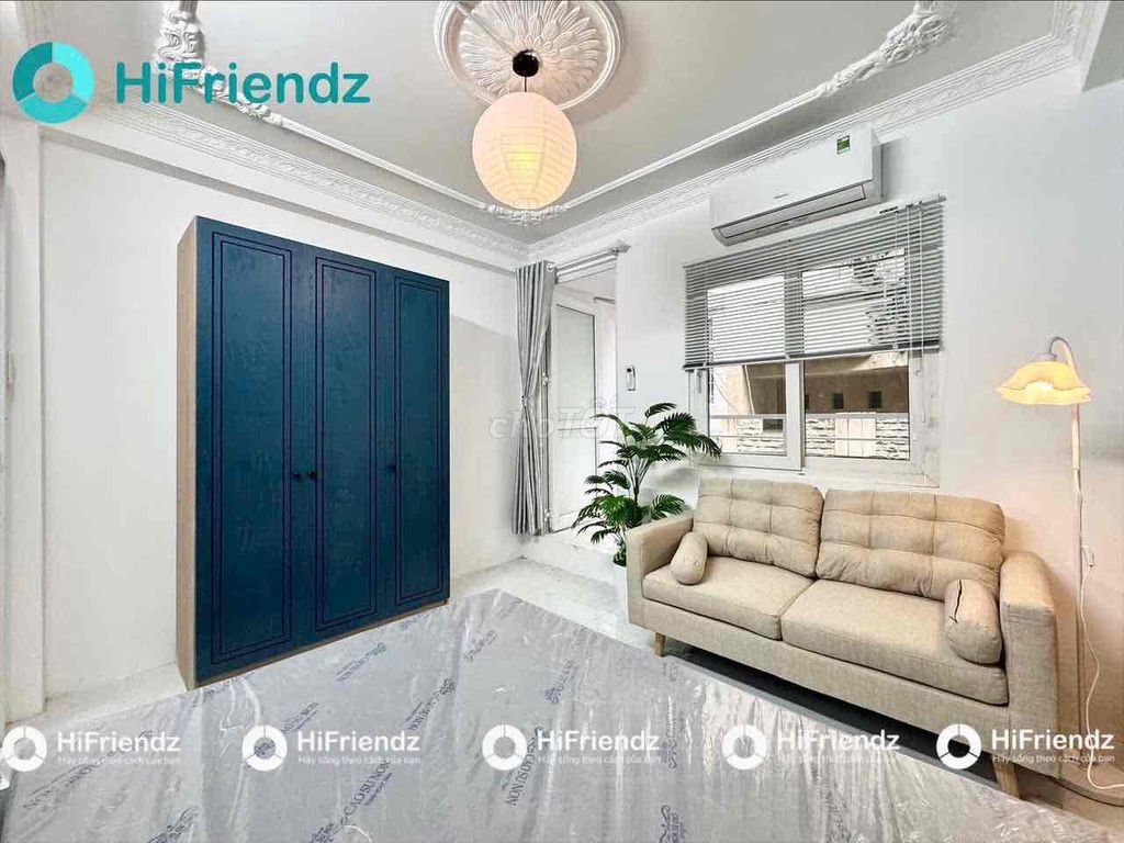 Căn hộ 1PN Ban công cửa sổ trời Quận 3 giá 7.7 triệu - Full nội thất cao cấp!