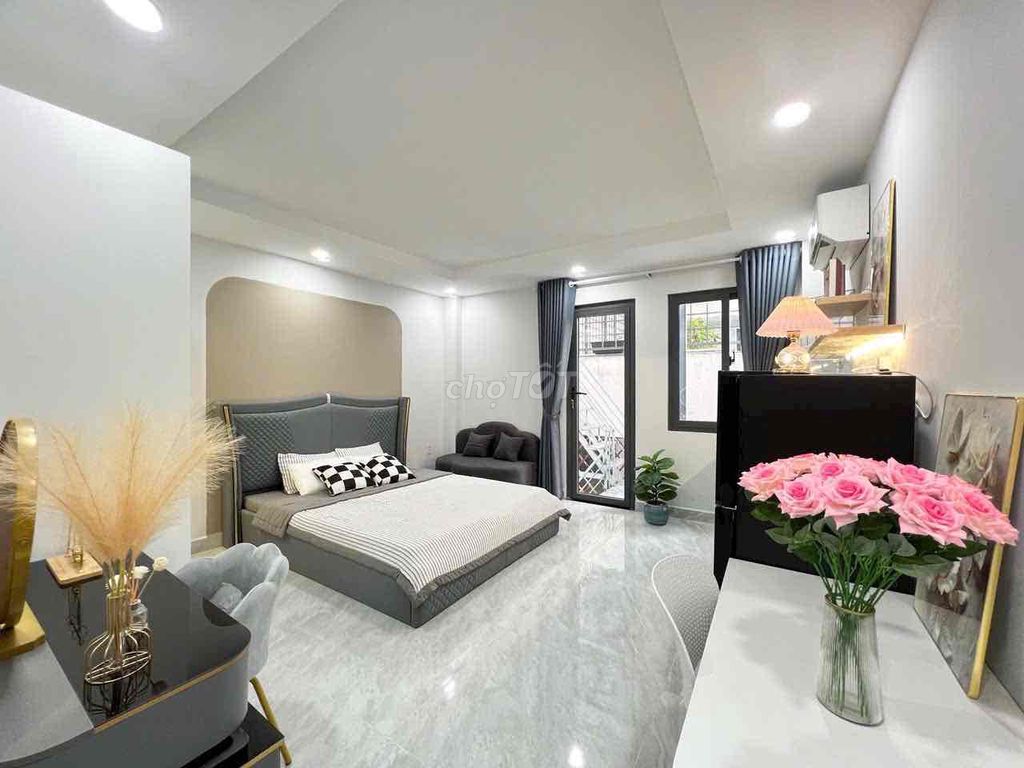 Căn hộ Full nội thất Đường Nơ Trang Long, Bình Thạnh 40m² giá 6.8 triệu - Gần trung tâm thành phố!