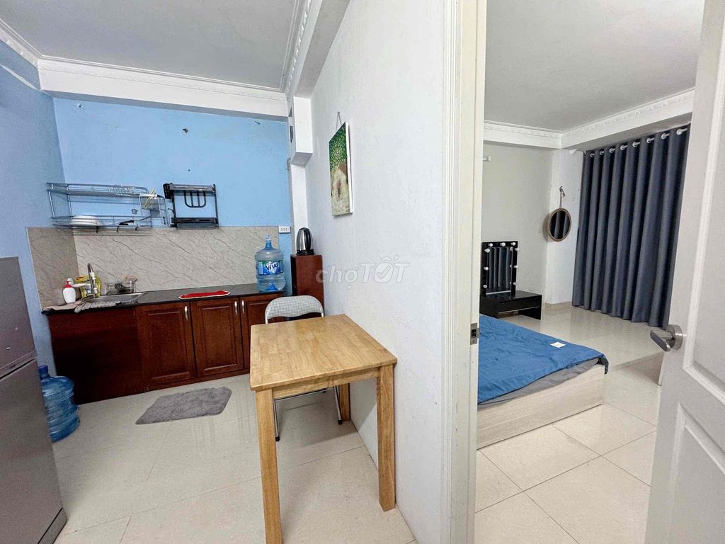 Căn hộ 1PN cho thuê tại Nguyễn Thái Bình, Quận 1 - Đầy đủ tiện nghi, tự do giờ giấc!