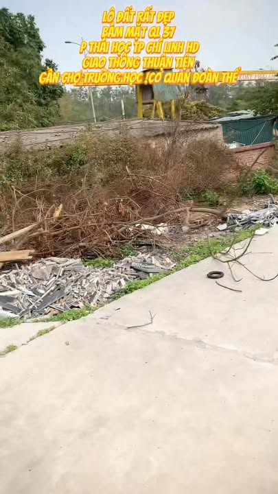 Đất nền khu vực Thái Học, Chí Linh 135m² giá 1.1 tỷ - Vị trí đắc địa, không lo lũ lụt!