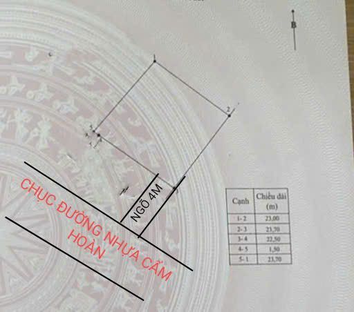 Đất nền tại đường Cẩm Hoàn, Thanh Sơn, Kiến Thụy - Diện tích 500m² chỉ 5 tỷ VND!