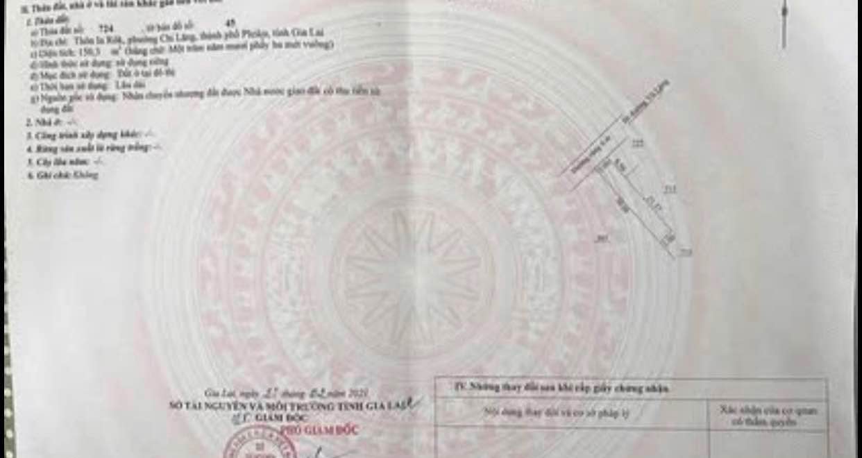 Đất Hẻm Trường Chinh, Chi Lăng, Pleiku 155m² - Giá tốt thỏa thuận!