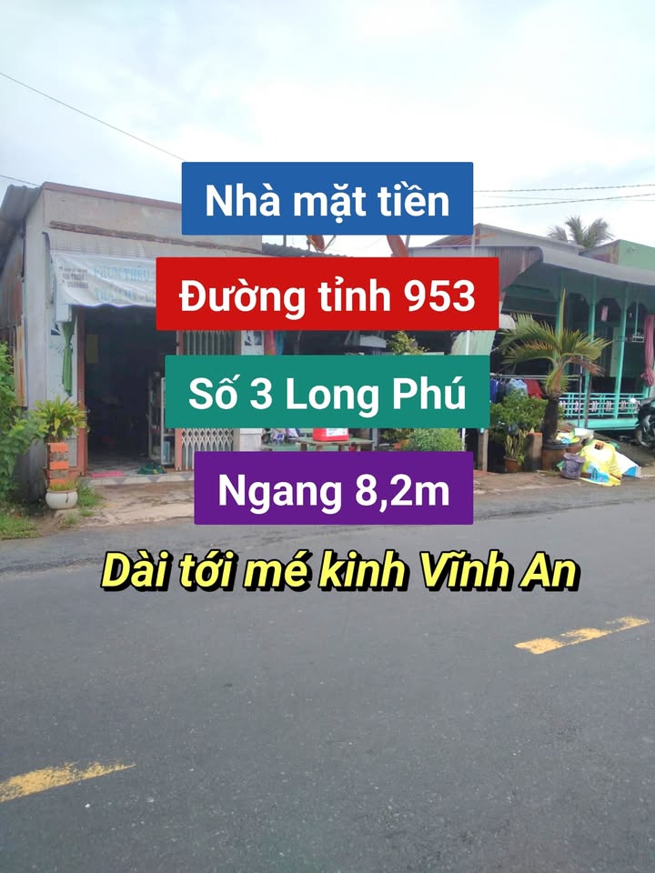 Đất nền mặt tiền đường Tỉnh 953, Tân Châu, 139m² giá 1 tỷ - Đầu tư sinh lời ngay!