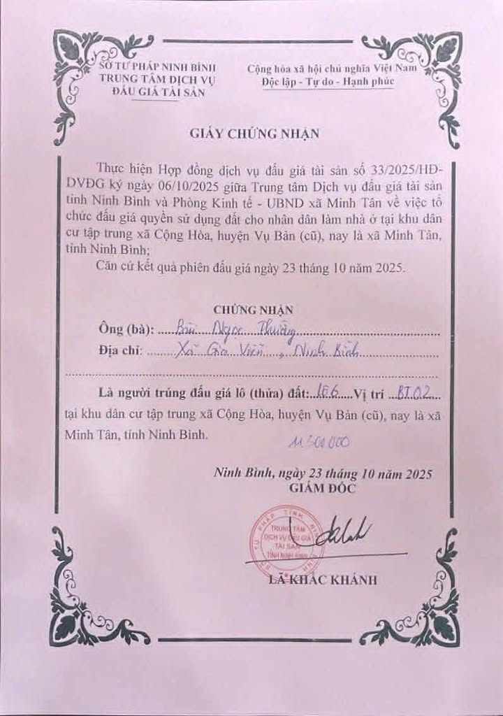 Nhà phố khu dân cư Cộng Hòa Vụ Bản 270m² giá 3 tỷ - Đầu tư sinh lời hấp dẫn!