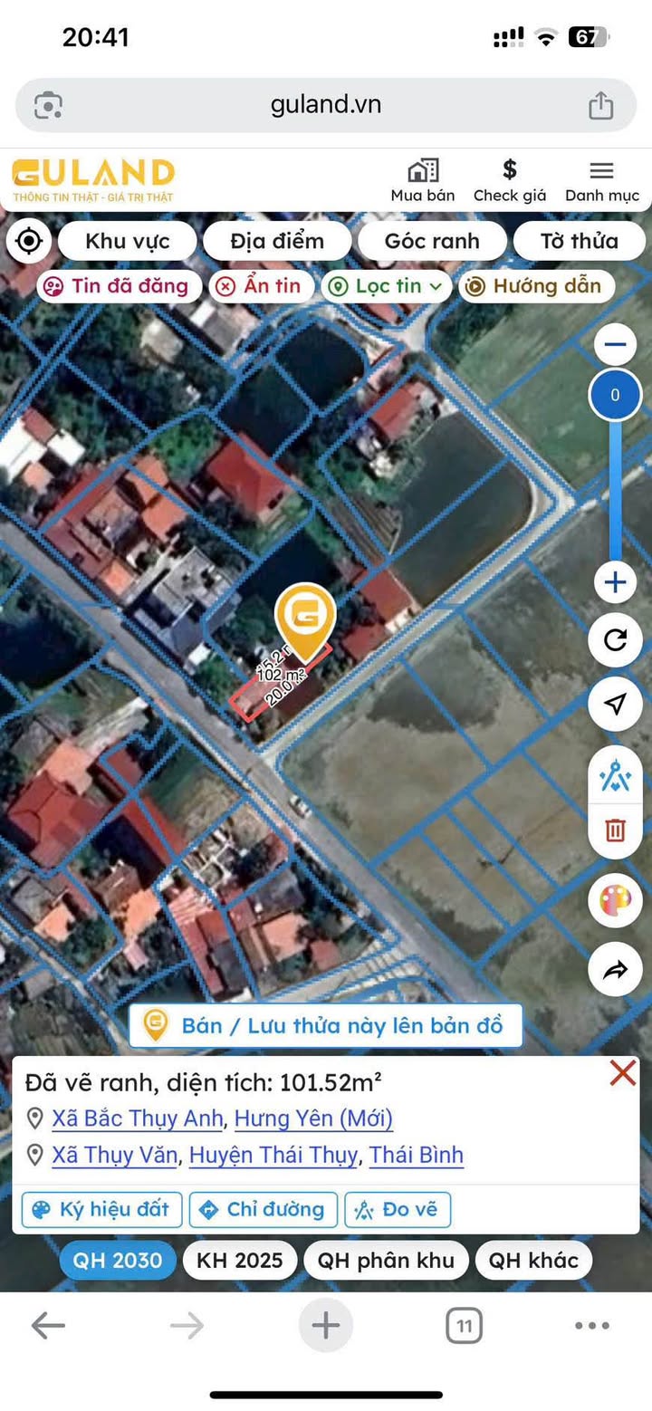 Lô đất Thụy Văn, Thái Thụy 100,8m² giá 1,3 tỷ - Đầu tư sinh lời ngay!