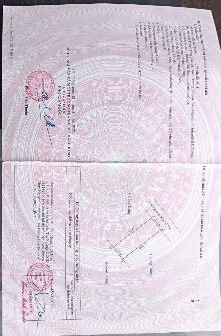 Đất nền tại TDP Đồng Giá, Thiên Hương 60m² giá chỉ 1 tỷ - Cơ hội đầu tư hiếm có!