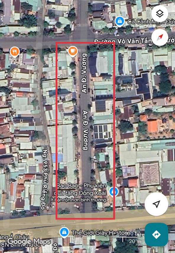 Cho thuê mặt bằng kinh doanh tại đường An Dương Vương, Đồng Xoài - Diện tích 1000m², vị trí đắc địa!