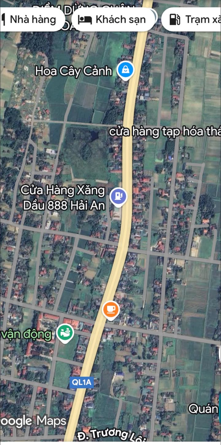 Đất mặt tiền Quốc lộ 1A 850m² tại phường Hải An - Giá thỏa thuận hấp dẫn!