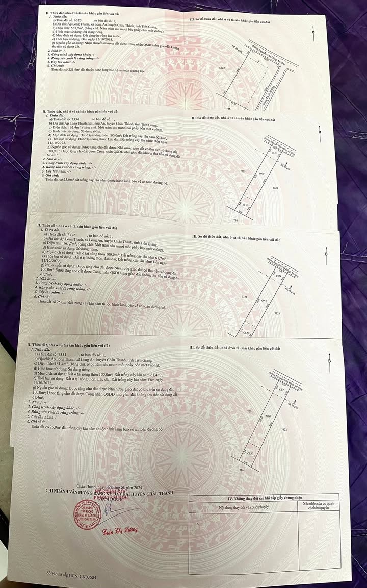 Đất mặt tiền đường Nguyễn Văn Đặng, xã Long An, 655m² giá 4 tỷ - Tiềm năng đầu tư lớn!