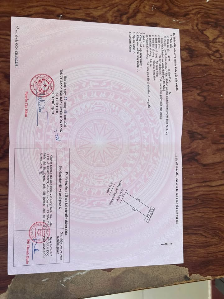 Đất nền Hòa Ninh Đà Nẵng 99m² giá 1.7 tỷ - Đầu tư sinh lời lý tưởng!